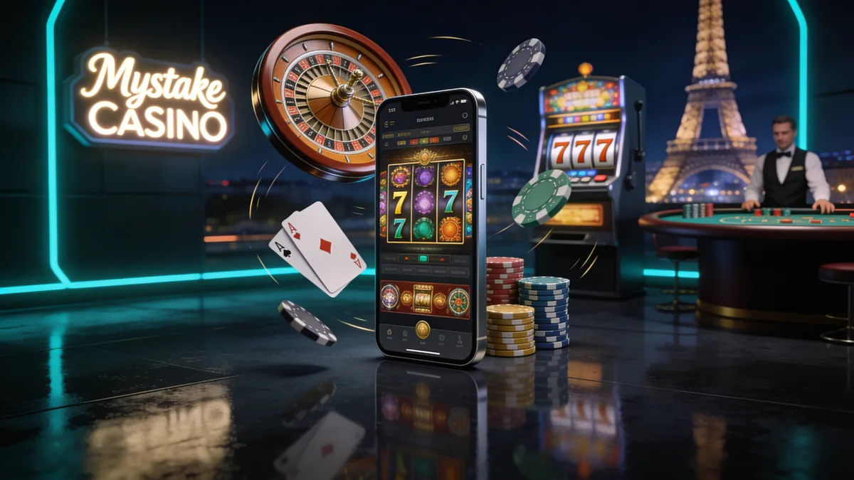Présentation de l'application Mystake Casino pour les joueurs en France